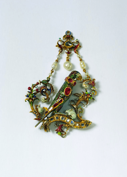 Parrot pendant