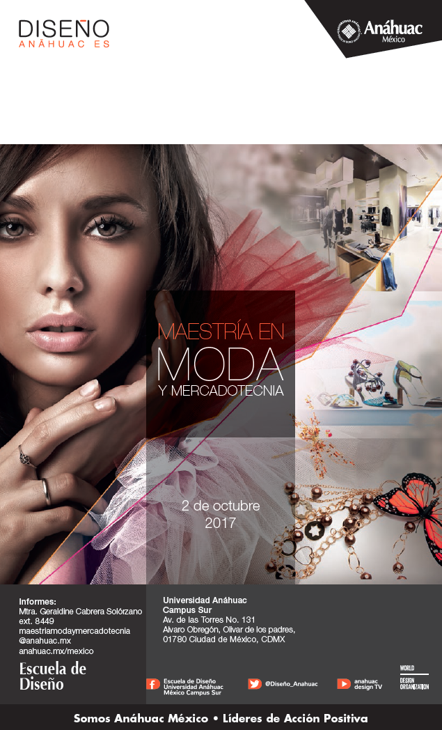 Maestría en Moda y Mercadotecnia